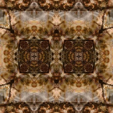 Kusursuz simetrik desen. Kusursuz bir doku. Soyut arkaplan