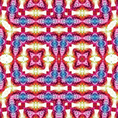 Kusursuz simetrik desen. Kusursuz bir doku. Soyut arkaplan