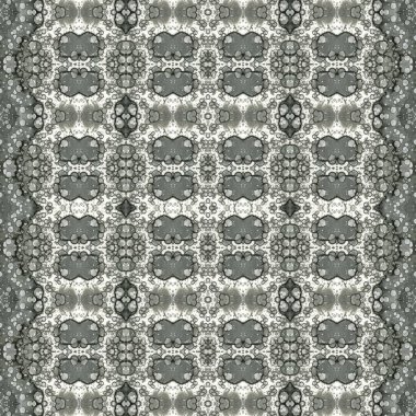 Kusursuz simetrik desen. Kusursuz bir doku. Soyut arkaplan