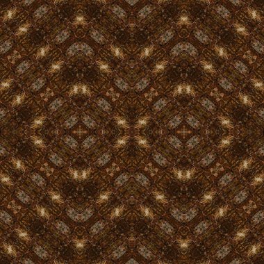 Kusursuz simetrik desen. Kusursuz bir doku. Soyut arkaplan