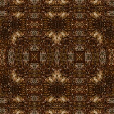 Kusursuz simetrik desen. Kusursuz bir doku. Soyut arkaplan