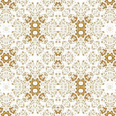 Kusursuz simetrik desen. Kusursuz bir doku. Soyut arkaplan