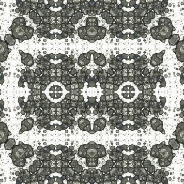 Kusursuz simetrik desen. Kusursuz bir doku. Soyut arkaplan