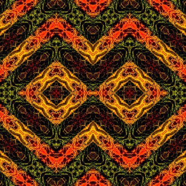 Kusursuz simetrik desen. Kusursuz bir doku. Soyut arkaplan