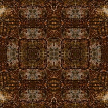 Kusursuz simetrik desen. Kusursuz bir doku. Soyut arkaplan