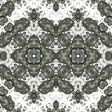 Kusursuz simetrik desen. Kusursuz bir doku. Soyut arkaplan