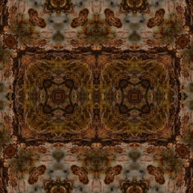 Kusursuz simetrik desen. Kusursuz bir doku. Soyut arkaplan