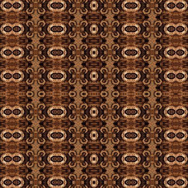 Kusursuz simetrik desen. Kusursuz bir doku. Soyut arkaplan