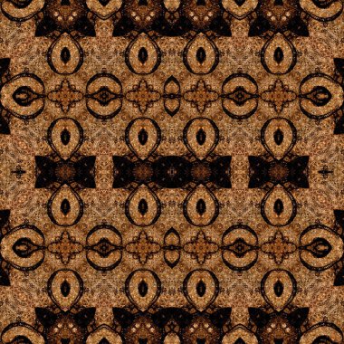 Kusursuz simetrik desen. Kusursuz bir doku. Soyut arkaplan