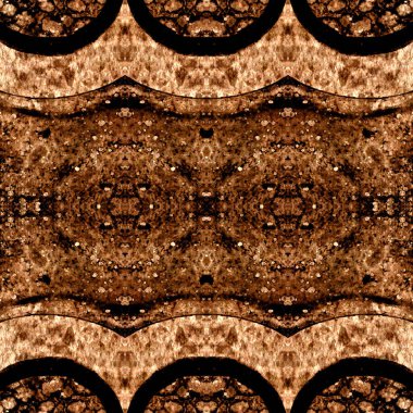 Kusursuz simetrik desen. Kusursuz bir doku. Soyut arkaplan