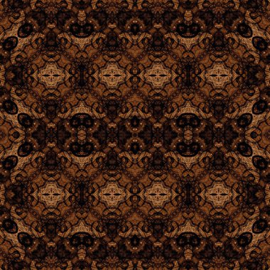 Kusursuz simetrik desen. Kusursuz bir doku. Soyut arkaplan