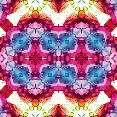 Kusursuz simetrik desen. Kusursuz bir doku. Soyut arkaplan