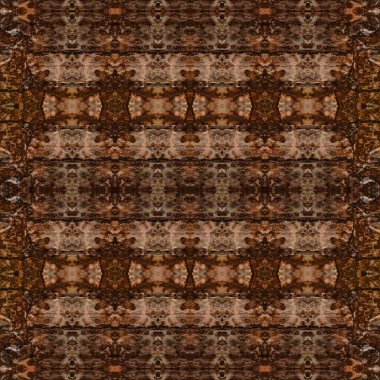 Kusursuz simetrik desen. Kusursuz bir doku. Soyut arkaplan