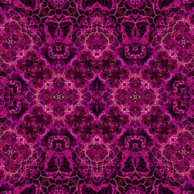 Kusursuz simetrik desen. Kusursuz bir doku. Soyut arkaplan