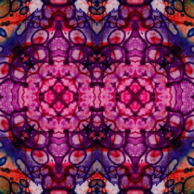 Kusursuz simetrik desen. Kusursuz bir doku. Soyut arkaplan