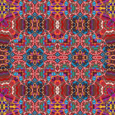 Kusursuz simetrik desen. Kusursuz bir doku. Soyut arkaplan