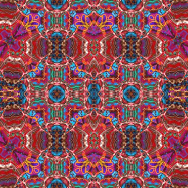 Kusursuz simetrik desen. Kusursuz bir doku. Soyut arkaplan