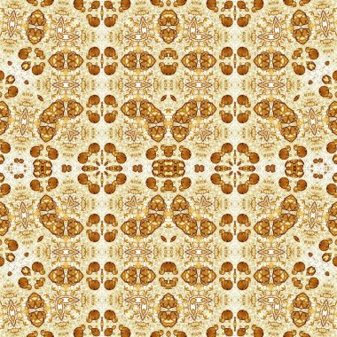 Kusursuz simetrik desen. Kusursuz bir doku. Soyut arkaplan