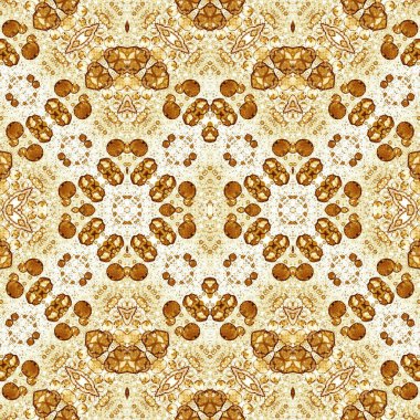 Kusursuz simetrik desen. Kusursuz bir doku. Soyut arkaplan