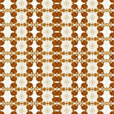 Kusursuz simetrik desen. Kusursuz bir doku. Soyut arkaplan