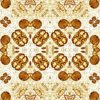 Kusursuz simetrik desen. Kusursuz bir doku. Soyut arkaplan