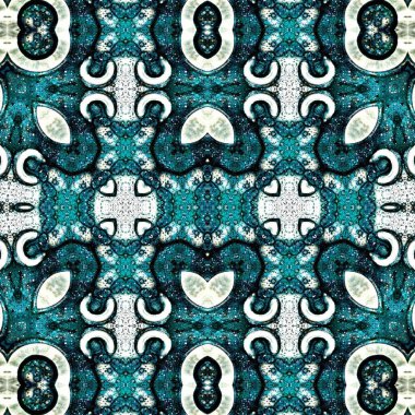 Kusursuz simetrik desen. Kusursuz bir doku. Soyut arkaplan