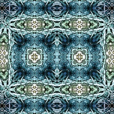 Kusursuz simetrik desen. Kusursuz bir doku. Soyut arkaplan