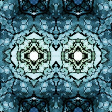 Kusursuz simetrik desen. Kusursuz bir doku. Soyut arkaplan