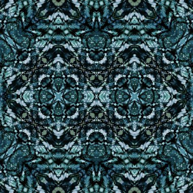 Kusursuz simetrik desen. Kusursuz bir doku. Soyut arkaplan