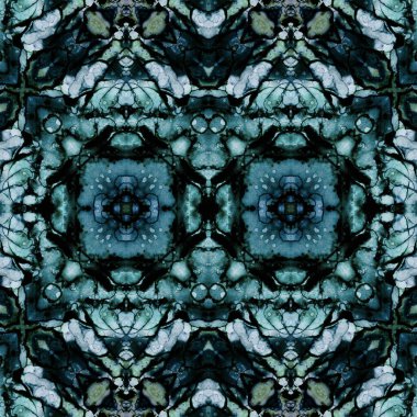 Kusursuz simetrik desen. Kusursuz bir doku. Soyut arkaplan