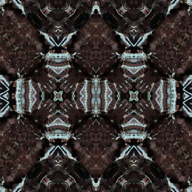 Kusursuz simetrik desen. Kusursuz bir doku. Soyut arkaplan