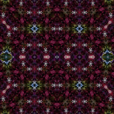 Kusursuz simetrik desen. Kusursuz bir doku. Soyut arkaplan