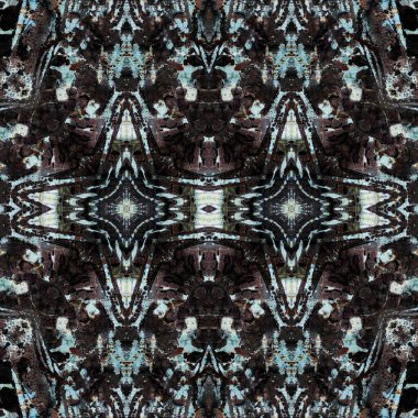 Kusursuz simetrik desen. Kusursuz bir doku. Soyut arkaplan