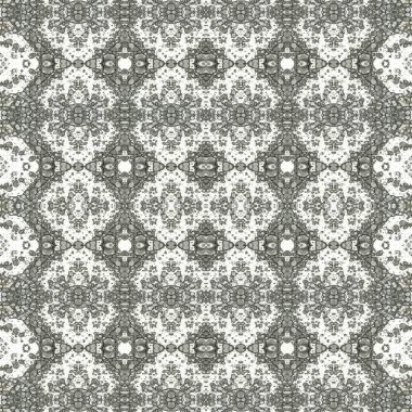 Kusursuz simetrik desen. Kusursuz bir doku. Soyut arkaplan