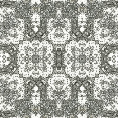 Kusursuz simetrik desen. Kusursuz bir doku. Soyut arkaplan