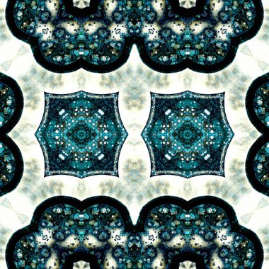 Kusursuz simetrik desen. Kusursuz bir doku. Soyut arkaplan