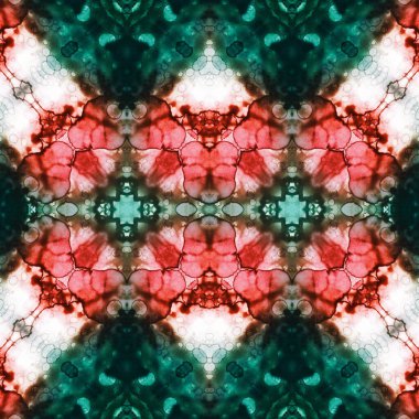 Kusursuz simetrik desen. Kusursuz bir doku. Soyut arkaplan