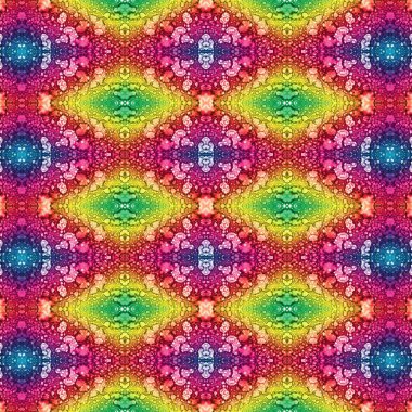 Kusursuz simetrik desen. Kusursuz bir doku. Soyut arkaplan