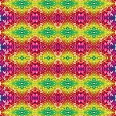 Kusursuz simetrik desen. Kusursuz bir doku. Soyut arkaplan