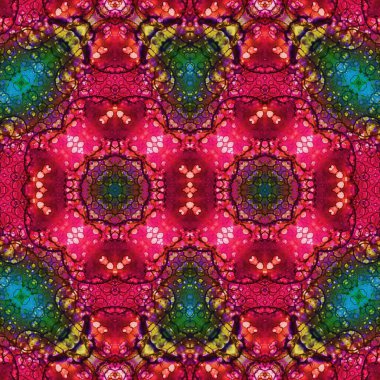 Kusursuz simetrik desen. Kusursuz bir doku. Soyut arkaplan