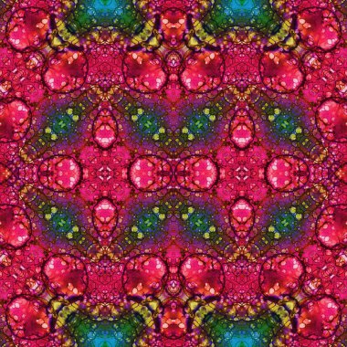 Kusursuz simetrik desen. Kusursuz bir doku. Soyut arkaplan