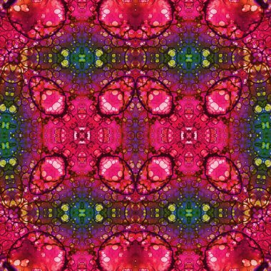 Kusursuz simetrik desen. Kusursuz bir doku. Soyut arkaplan