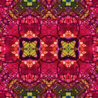 Kusursuz simetrik desen. Kusursuz bir doku. Soyut arkaplan