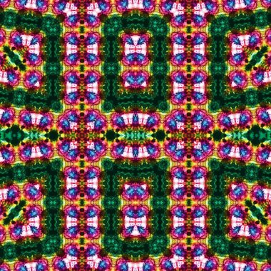 Kusursuz simetrik desen. Kusursuz bir doku. Soyut arkaplan