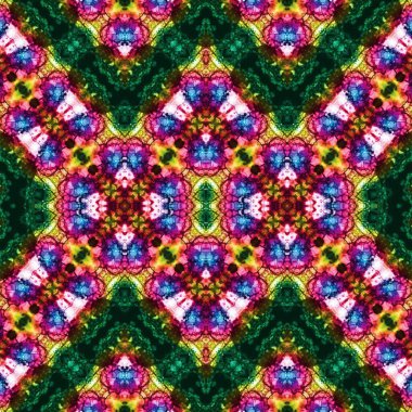 Kusursuz simetrik desen. Kusursuz bir doku. Soyut arkaplan