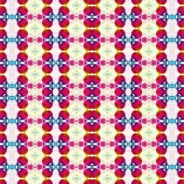 Kusursuz simetrik desen. Kusursuz bir doku. Soyut arkaplan