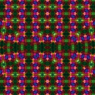 Kusursuz simetrik desen. Kusursuz bir doku. Soyut arkaplan