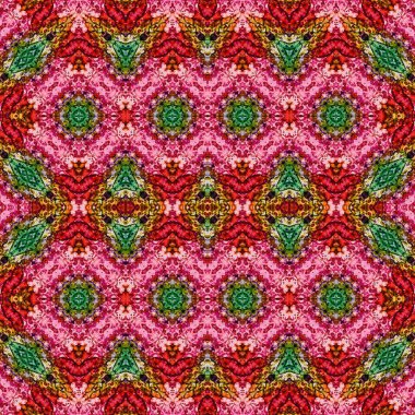 Kusursuz simetrik desen. Kusursuz bir doku. Soyut arkaplan