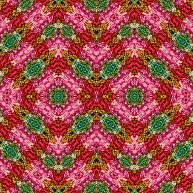 Kusursuz simetrik desen. Kusursuz bir doku. Soyut arkaplan