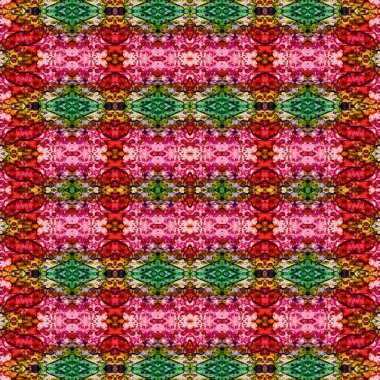 Kusursuz simetrik desen. Kusursuz bir doku. Soyut arkaplan